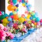 Voircoloria 105pcs Colorful Balloons 12inch Rainbow Latex Balloons for Boys Girls Birthday Baby Shower Gender Reveal Wedding Decorations